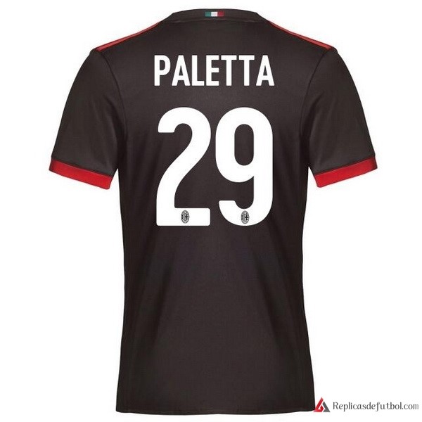 Camiseta Milan Tercera equipación Paletta 2017-2018